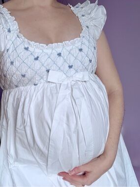 For Love & Lemons Birdie Bow midi dress